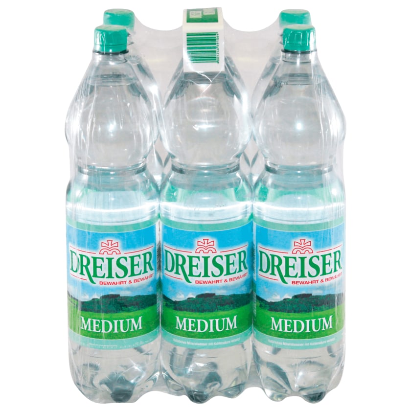 Dreiser Mineralwasser Medium 6x1,5l